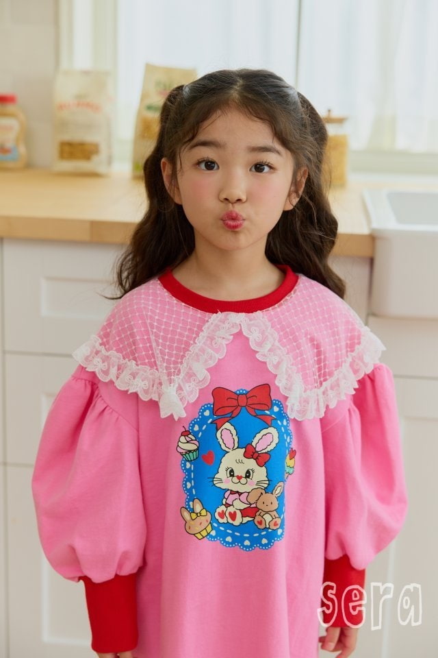 Sera - Korean Children Fashion - #todddlerfashion - Lace Collar Dress - 12