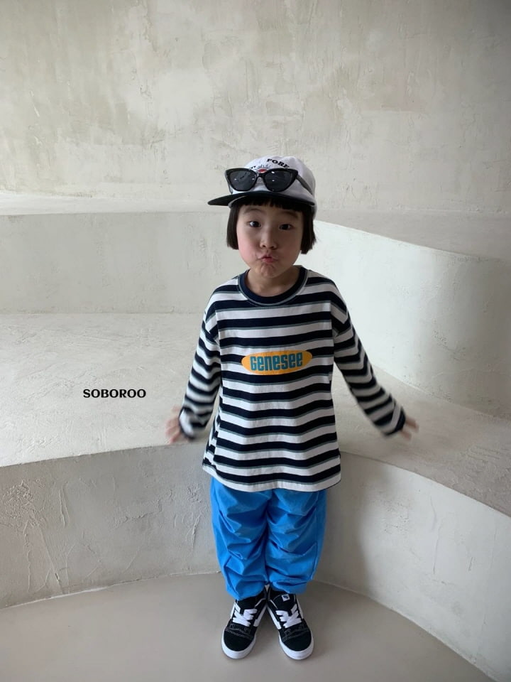 Soboroo - Korean Children Fashion - #fashionkids - Genesee Stripe Tee - 12