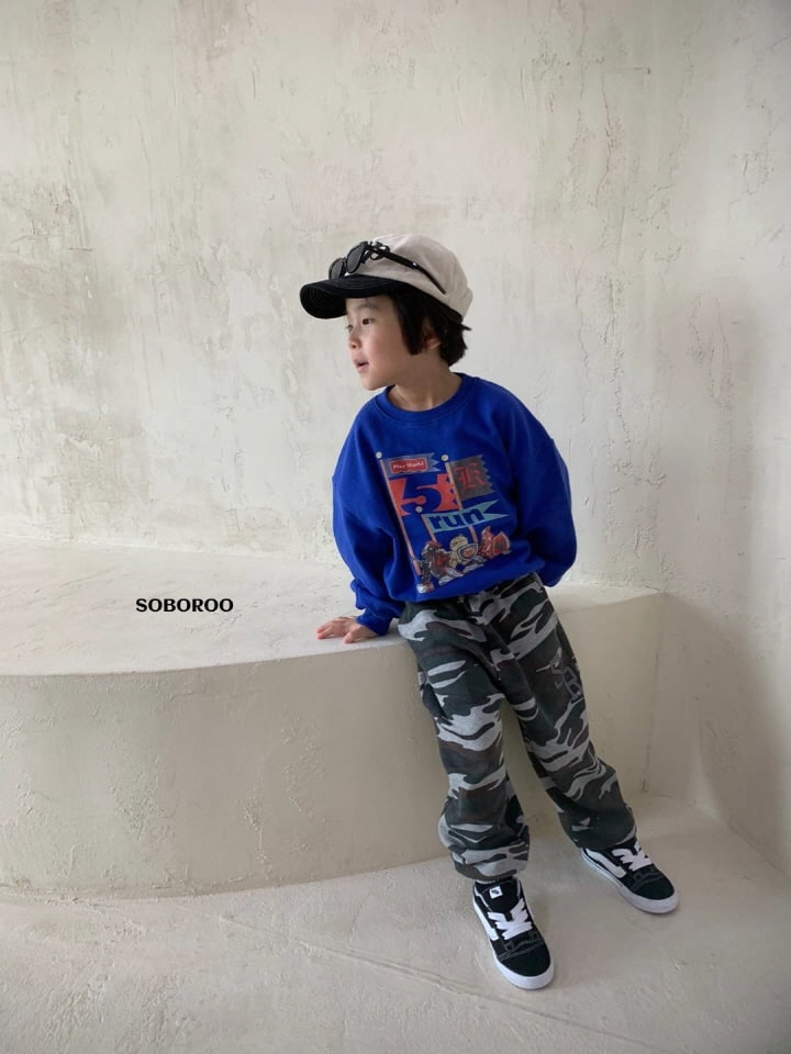 Soboroo - Korean Children Fashion - #kidsshorts - Warrior Sweatshirts - 11