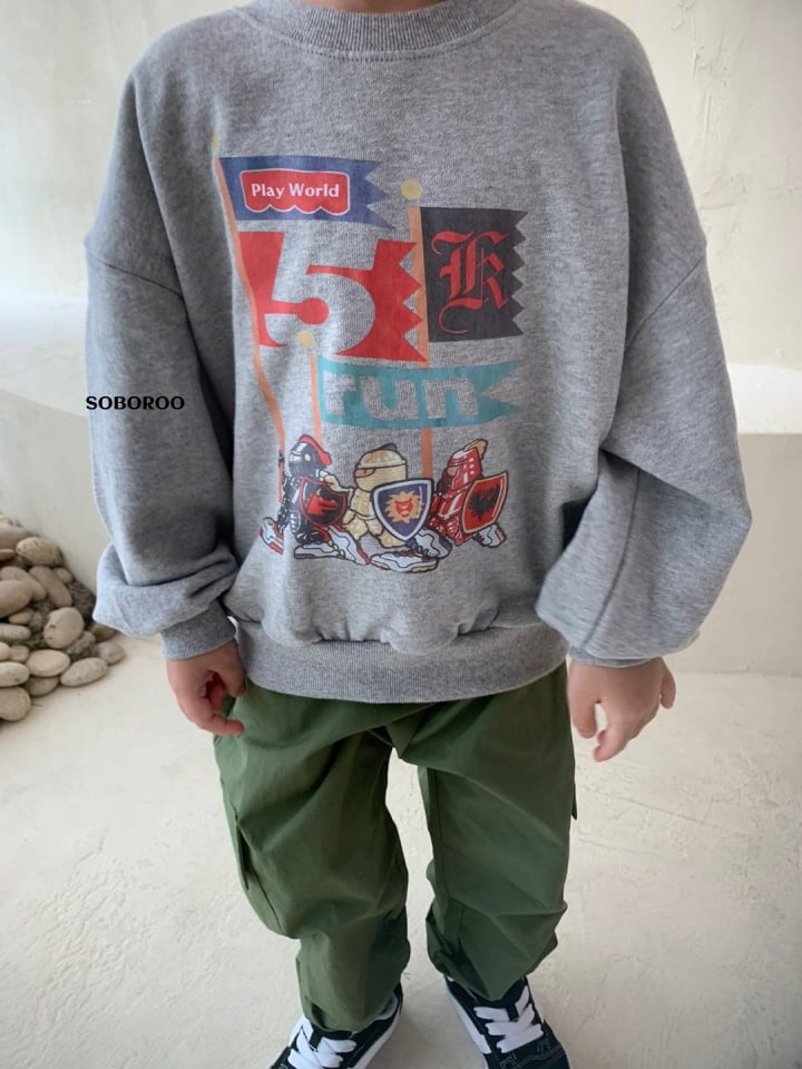 Soboroo - Korean Children Fashion - #magicofchildhood - Warrior Sweatshirts - 2