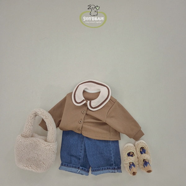 Soybean - Korean Children Fashion - #kidzfashiontrend - Wide Denim Pants - 4