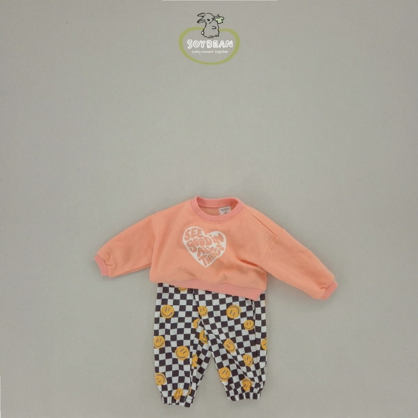 Soybean - Korean Children Fashion - #Kfashion4kids - Smile Jogger Pants - 8