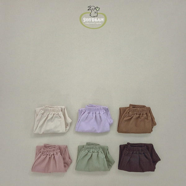 Soybean - Korean Children Fashion - #Kfashion4kids - Basic Cotton Pants