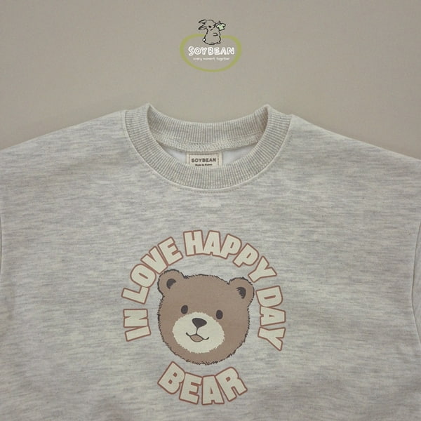 Soybean - Korean Children Fashion - #Kfashion4kids - Love Bear Sweatshirts - 12