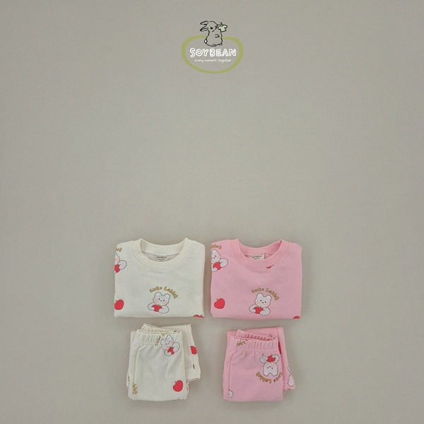 Soybean - Korean Children Fashion - #childofig - Rabbit Bootscut Set - 5