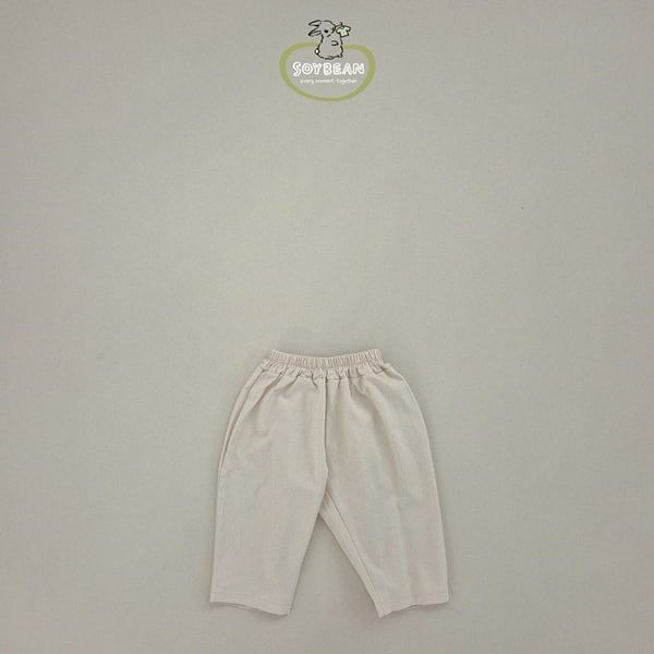 Soybean - Korean Children Fashion - #childofig - Basic Cotton Pants - 9