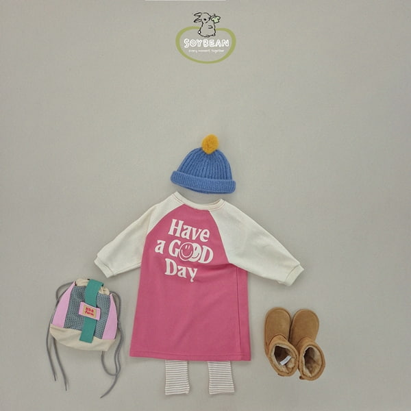 Soybean - Korean Children Fashion - #prettylittlegirls - Raglan One-piece - 4