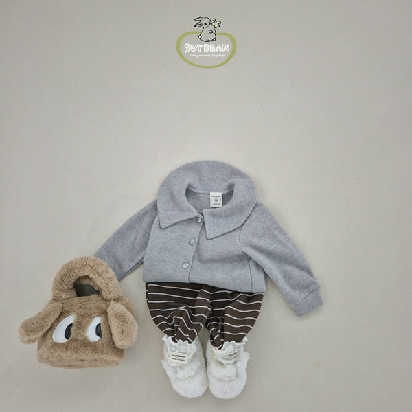 Soybean - Korean Children Fashion - #childrensboutique - Vintage Knit Cardigan - 5