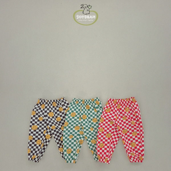 Soybean - Korean Children Fashion - #childrensboutique - Smile Jogger Pants