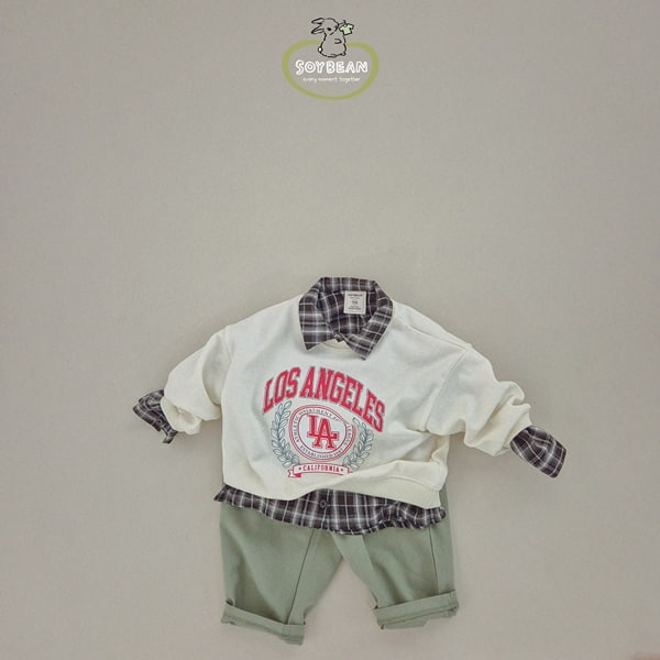 Soybean - Korean Children Fashion - #childrensboutique - Basic Cotton Pants - 10