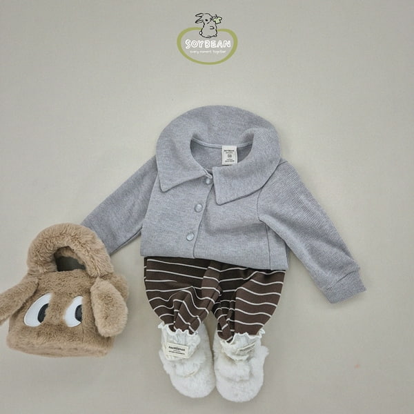 Soybean - Korean Children Fashion - #childrensboutique - Stripe Jogger Pants - 12