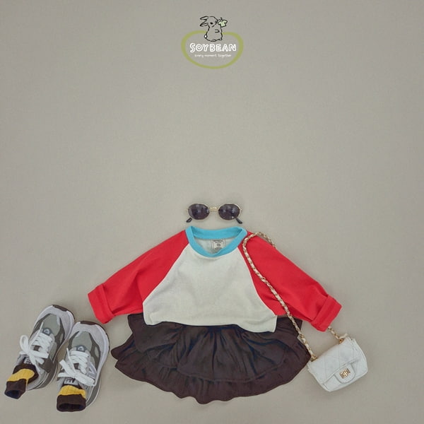 Soybean - Korean Children Fashion - #childrensboutique - Fall Raglan Tee - 8