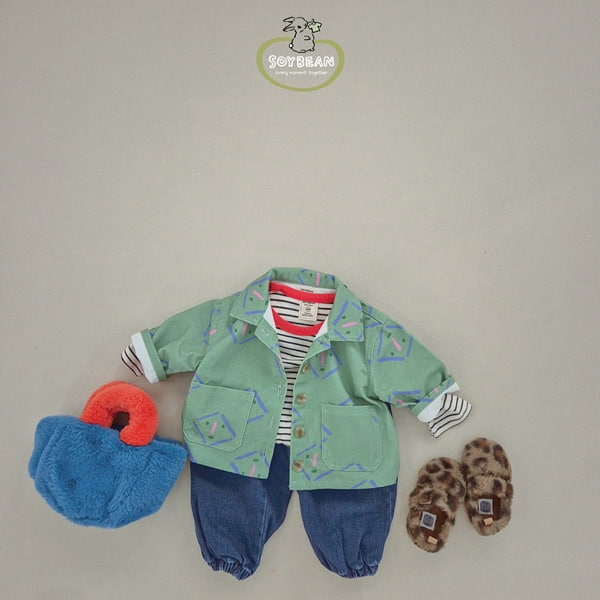 Soybean - Korean Children Fashion - #designkidswear - Denim Jogger Pants - 7