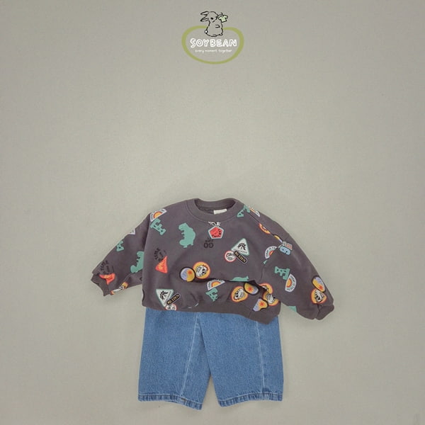 Soybean - Korean Children Fashion - #designkidswear - Wide Denim Pants - 12