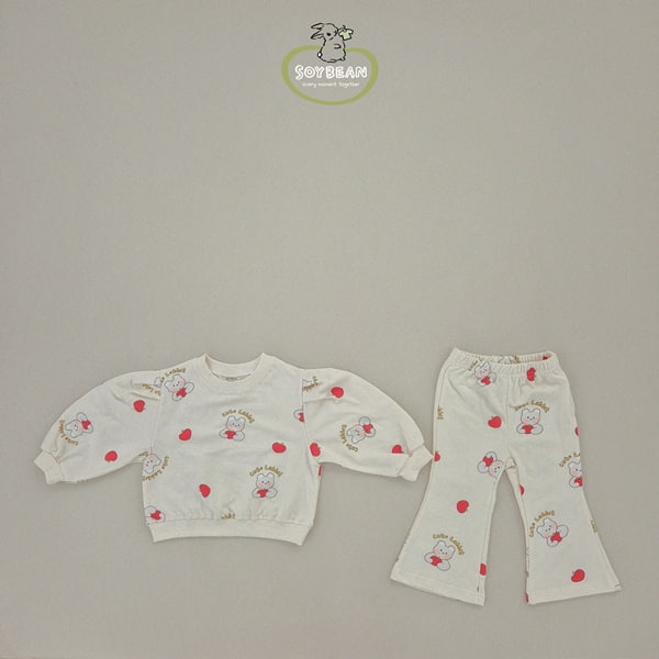 Soybean - Korean Children Fashion - #designkidswear - Rabbit Bootscut Set - 8