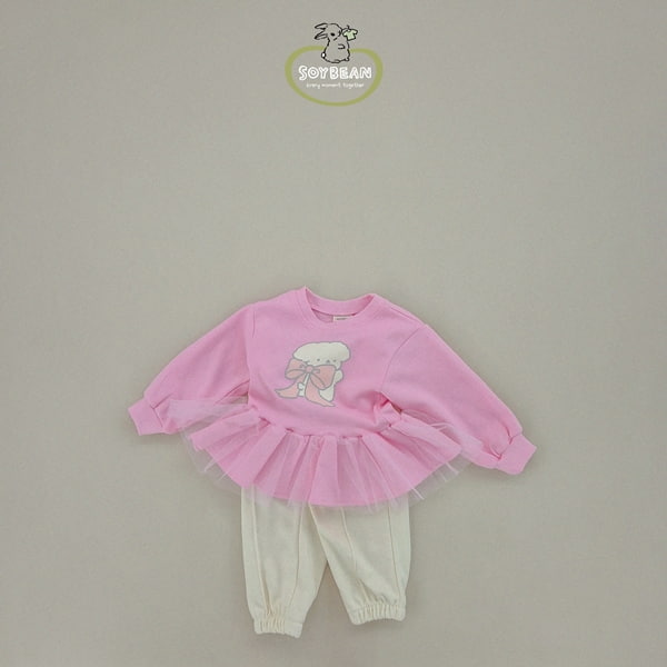 Soybean - Korean Children Fashion - #designkidswear - Pintuck Jogger Pants - 12