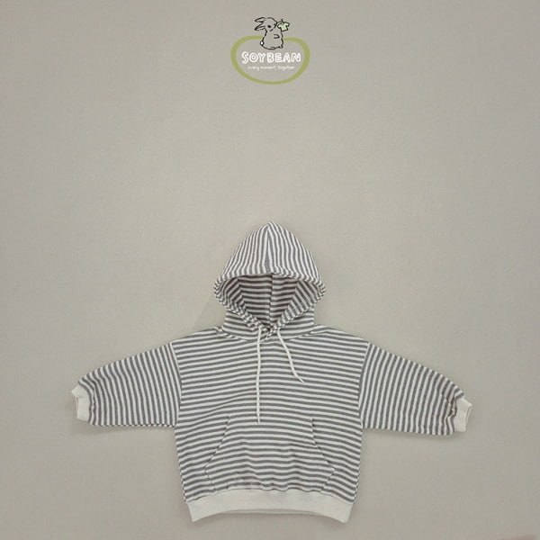 Soybean - Korean Children Fashion - #designkidswear - Stripe Hood Top - 7