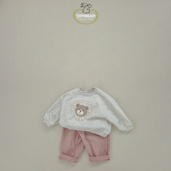 Soybean - Korean Children Fashion - #designkidswear - Love Bear Sweatshirts - 6