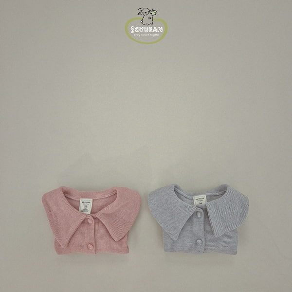 Soybean - Korean Children Fashion - #discoveringself - Vintage Knit Cardigan - 7