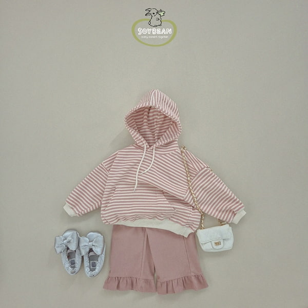 Soybean - Korean Children Fashion - #designkidswear - Bottom Frill Cotton Pants - 4