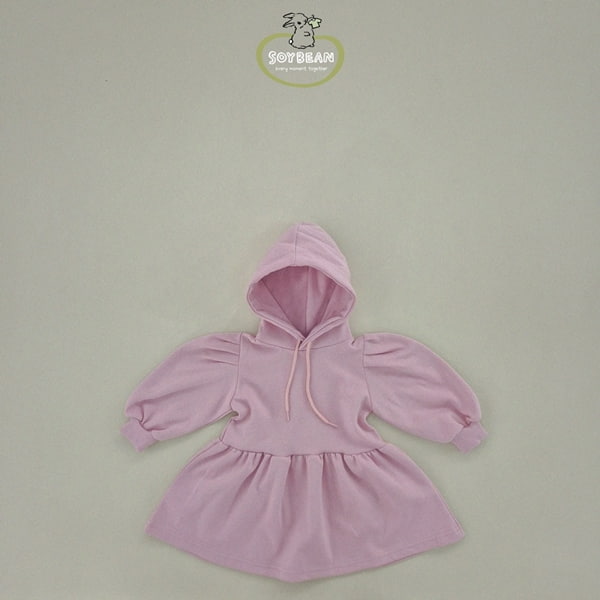 Soybean - Korean Children Fashion - #fashionkids - Hood Puff One-piece - 8