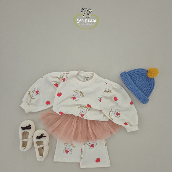 Soybean - Korean Children Fashion - #fashionkids - Rabbit Bootscut Set - 10