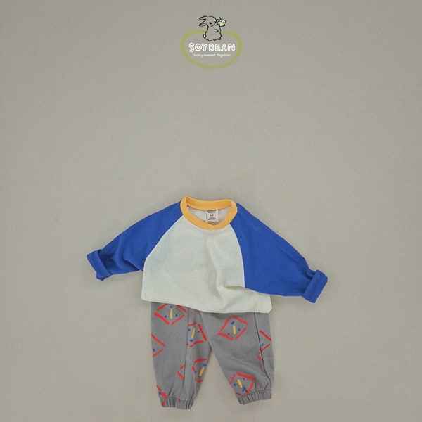 Soybean - Korean Children Fashion - #fashionkids - Square Face Jogger Pants - 8