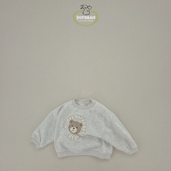 Soybean - Korean Children Fashion - #fashionkids - Love Bear Sweatshirts - 8