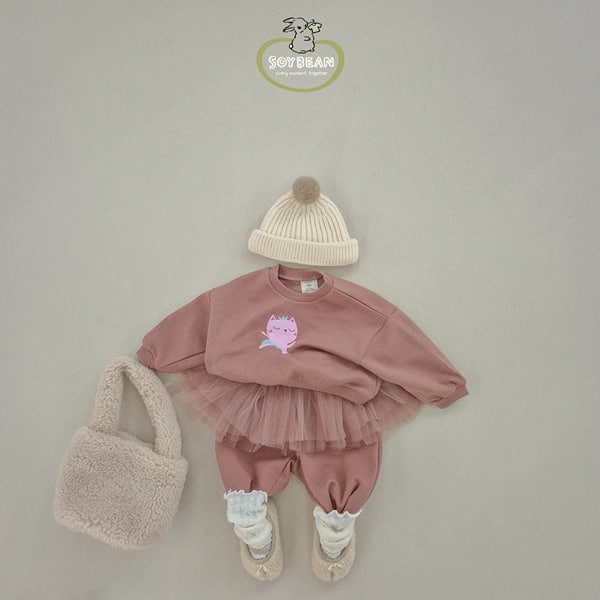 Soybean - Korean Children Fashion - #fashionkids - Ballerina Top Bottom Set - 5