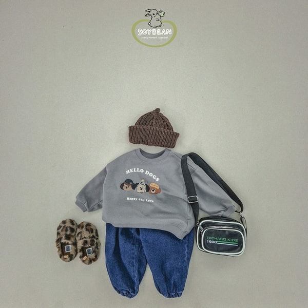 Soybean - Korean Children Fashion - #fashionkids - Hello Puppy Sweatshirts - 4