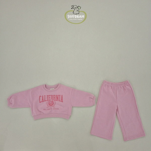 Soybean - Korean Children Fashion - #kidsstore - California Top Bottom Set - 5