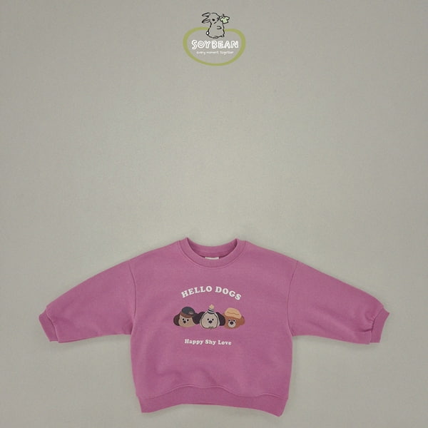 Soybean - Korean Children Fashion - #kidzfashiontrend - Hello Puppy Sweatshirts - 6