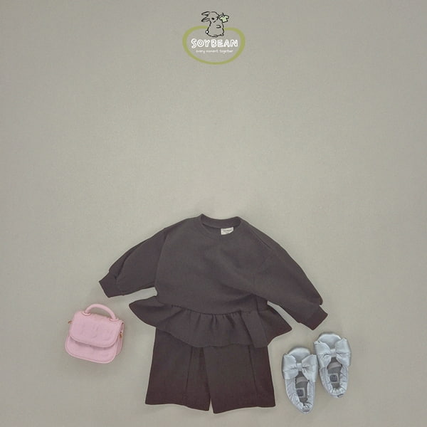 Soybean - Korean Children Fashion - #kidzfashiontrend - Frill Top Bottom Set - 5