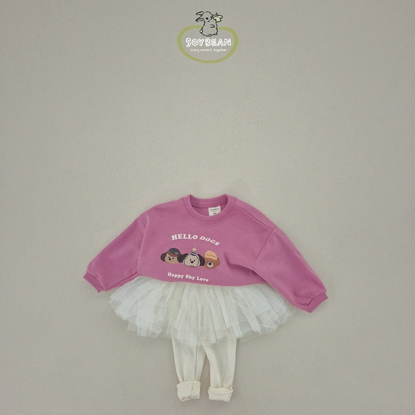 Soybean - Korean Children Fashion - #littlefashionista - Hello Puppy Sweatshirts - 8