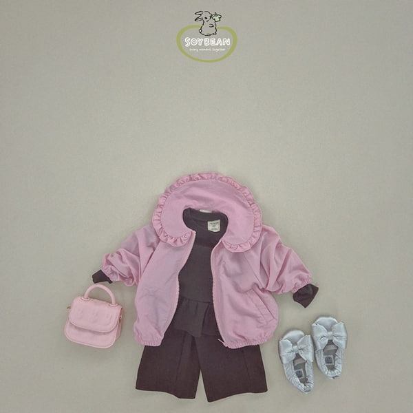 Soybean - Korean Children Fashion - #Kfashion4kids - Frill Windbreaker - 4