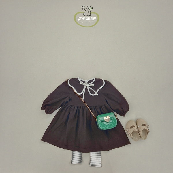 Soybean - Korean Children Fashion - #littlefashionista - Rib Stripe Leggings - 3