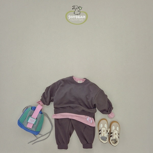 Soybean - Korean Children Fashion - #magicofchildhood - Fall Lollipop Top Bottom Set - 10