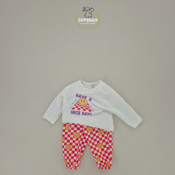 Soybean - Korean Children Fashion - #magicofchildhood - Smile Jogger Pants - 10