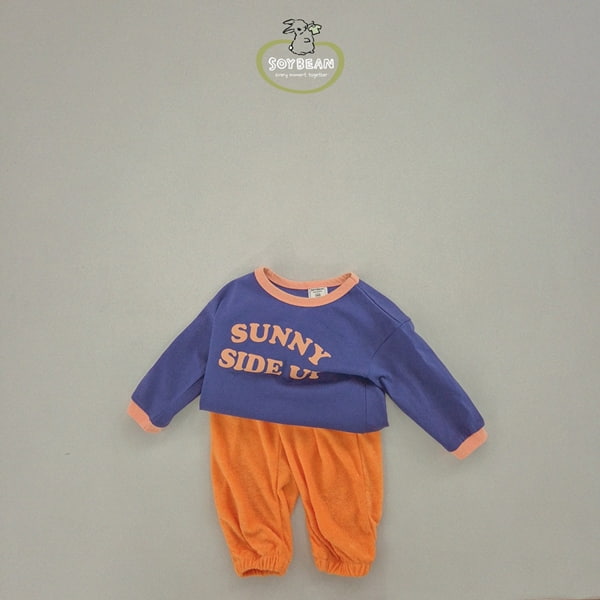 Soybean - Korean Children Fashion - #magicofchildhood - Sunny Terry Top Bottom Set - 10