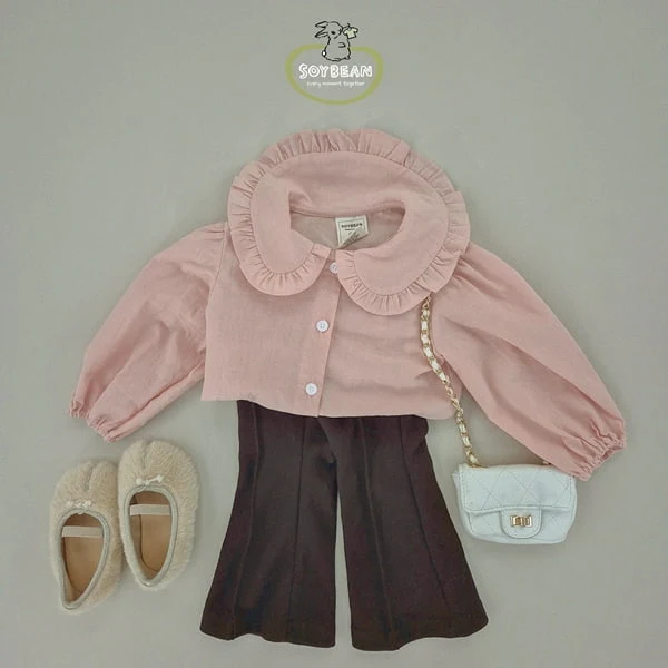 Soybean - Korean Children Fashion - #magicofchildhood - Frill Blouse - 12