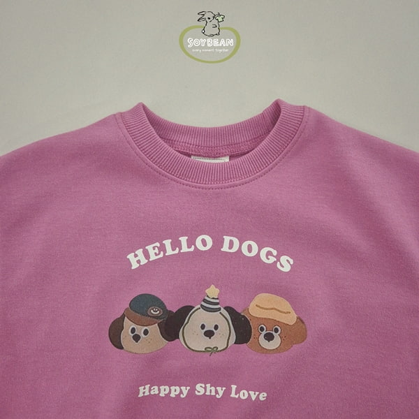 Soybean - Korean Children Fashion - #minifashionista - Hello Puppy Sweatshirts - 10