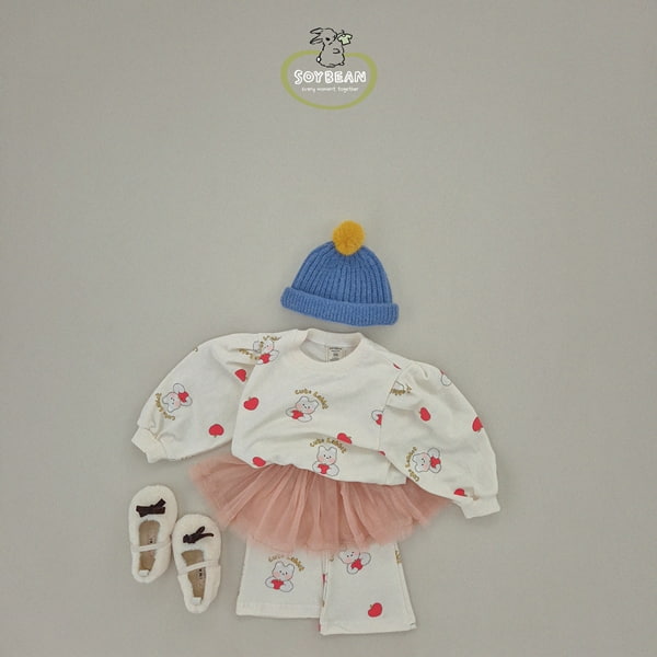 Soybean - Korean Children Fashion - #minifashionista - Rabbit Bootscut Set - 3