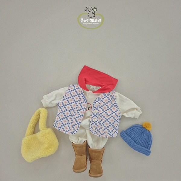 Soybean - Korean Children Fashion - #minifashionista - Heart Sailor Top Bottom Set - 5