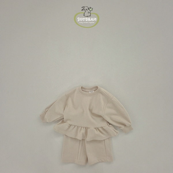 Soybean - Korean Children Fashion - #prettylittlegirls - Frill Top Bottom Set - 10