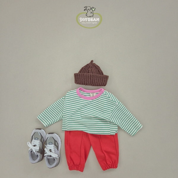 Soybean - Korean Children Fashion - #prettylittlegirls - Pintuck Jogger Pants - 6