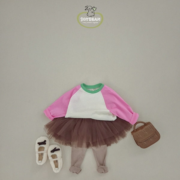 Soybean - Korean Children Fashion - #toddlerclothing - Fall Raglan Tee - 5