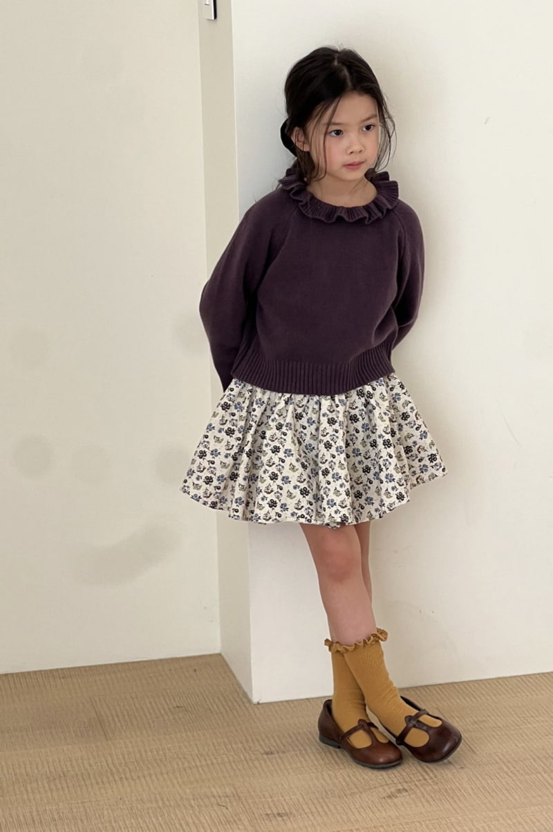 Soye - Korean Children Fashion - #childofig - Flower Skirt - 3