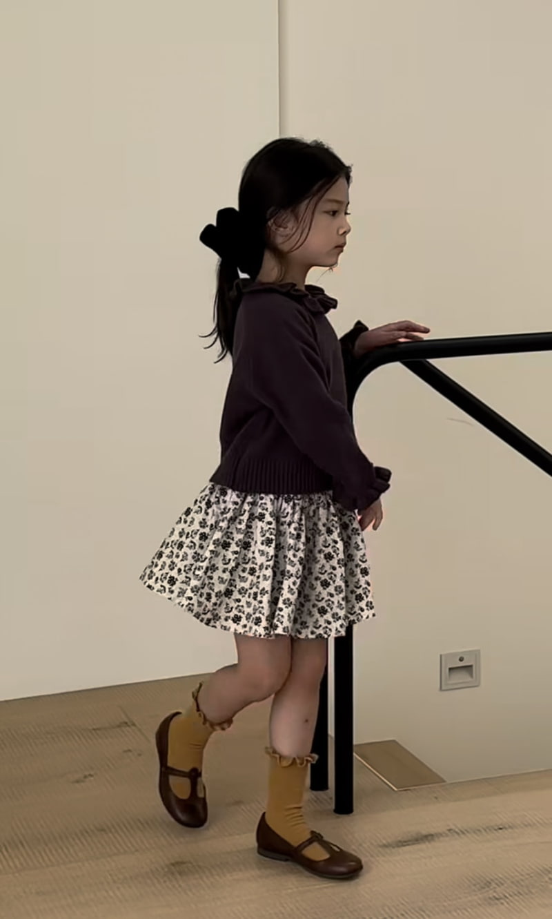 Soye - Korean Children Fashion - #childofig - Flower Skirt - 4