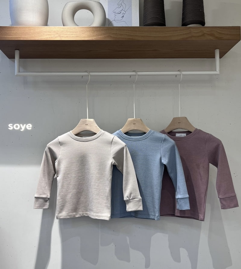 Soye - Korean Children Fashion - #designkidswear - Pigment Rib Tee