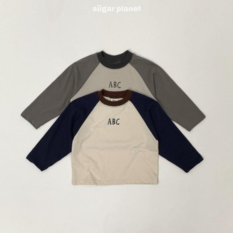 Sugar Planet - Korean Children Fashion - #Kfashion4kids - ABC Raglan Tee